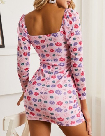 Rochie scurta SBetro, roz
