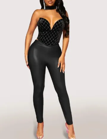 Pantaloni SHEIN, negru