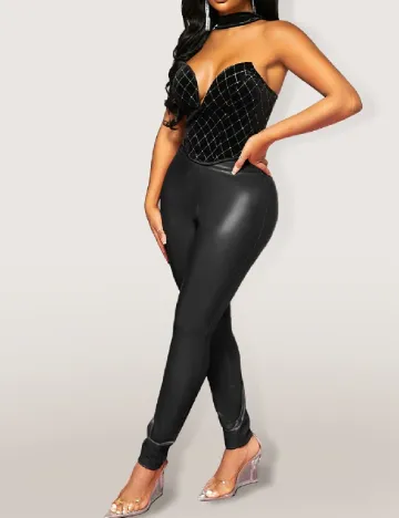 Pantaloni SHEIN, negru