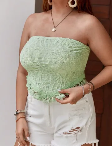 Top Emery Rose Curve, verde
