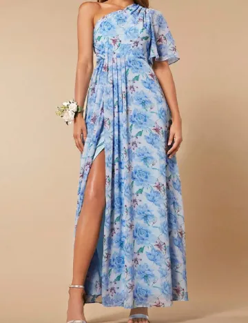 Rochie lunga SHEIN, albastru Albastru