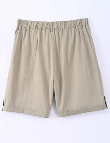 Pantaloni scurti SHEIN, crem