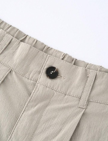 Pantaloni scurti SHEIN, crem