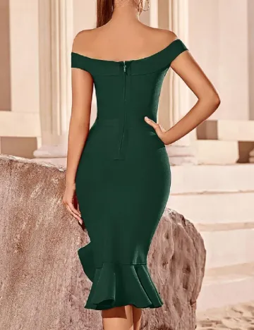 Rochie medie SHEIN, verde Verde