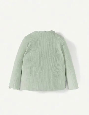 Set bluze Shein Kids, verde/alb