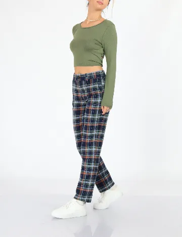 Top SHEIN, verde