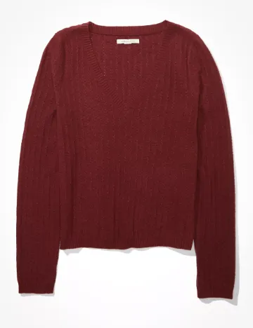 Bluza American Eagle, visiniu