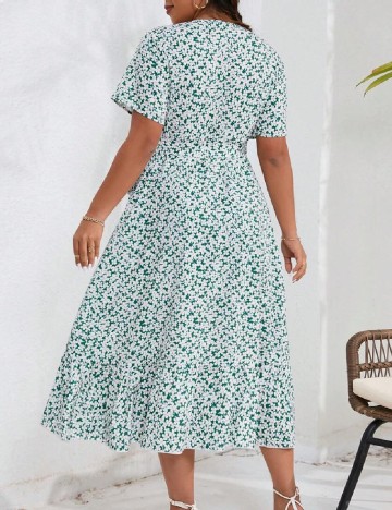 Rochie medie SHEIN CURVE, floral