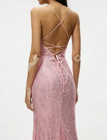 Rochie lunga SHEIN, roz Roz