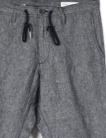 Pantaloni s.Oliver, bleumarin