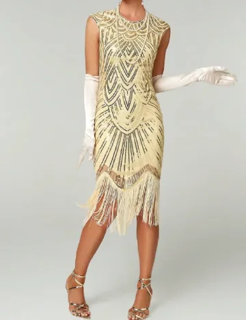 Rochie scurta SHEIN, galben Galben