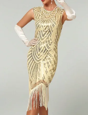 Rochie scurta SHEIN, galben Galben