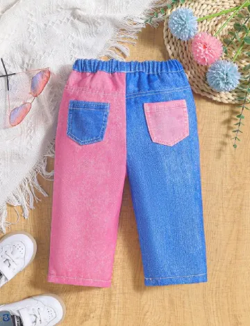 Pantaloni Shein Kids, mix culori
