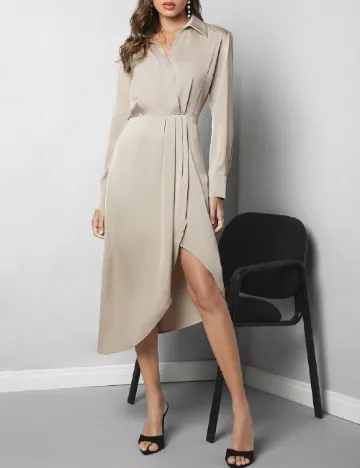 Rochie medie SHEIN, crem
