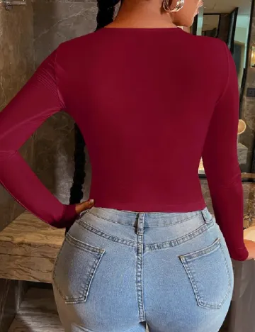 Top SHEIN, magenta Roz