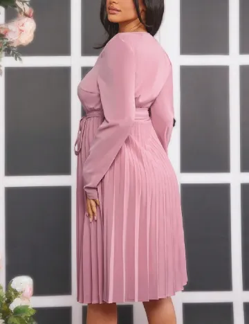 Rochie medie SHEIN Maternity, roz Roz