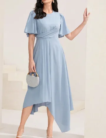 Rochie medie SHEIN, albastru Albastru
