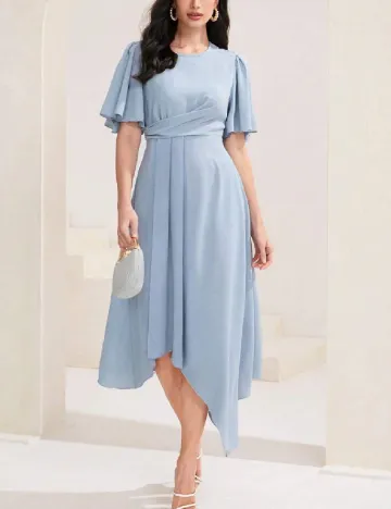Rochie medie SHEIN, albastru Albastru