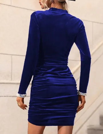Rochie scurta SHEIN, albastru Albastru
