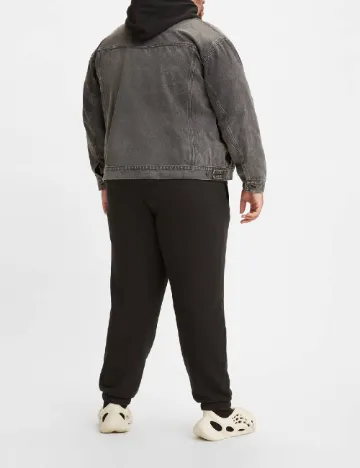 Pantaloni Levi S Plus Size, negru