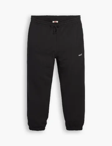 Pantaloni Levi S Plus Size, negru