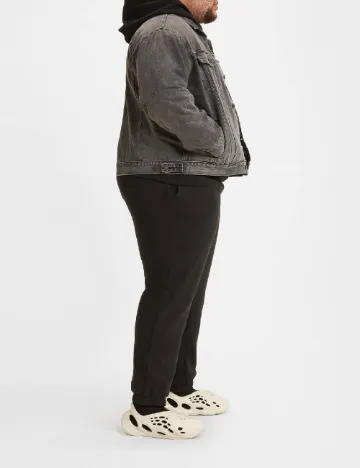 Pantaloni Levi S Plus Size, negru