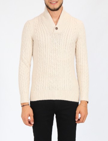 Pulover American Eagle, crem