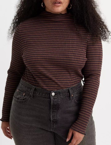 Bluza Levi S Plus Size, mix culori