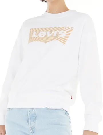 Bluza Levi S, alb