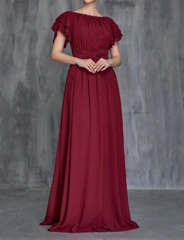 Rochie lunga Faeriesty, visiniu