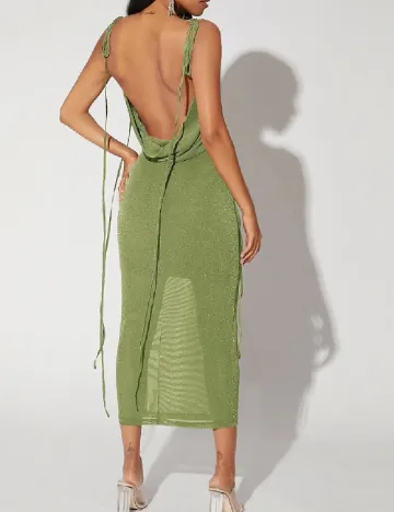 Rochie medie SHEIN, verde Verde