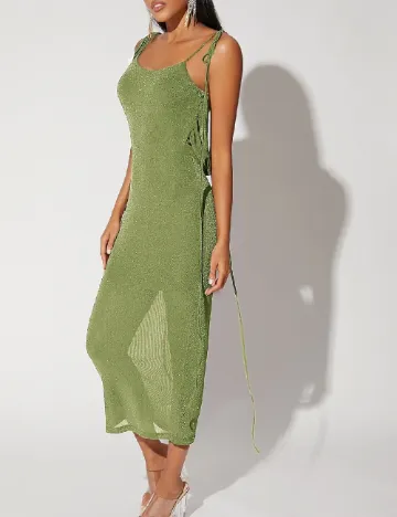 Rochie medie SHEIN, verde Verde