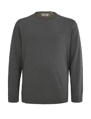 Bluza s.Oliver Plus Size Men, gri
