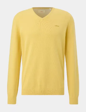 Bluza s.Oliver Plus Size Men, galben