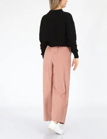 Pantaloni American Eagle, roz pudra