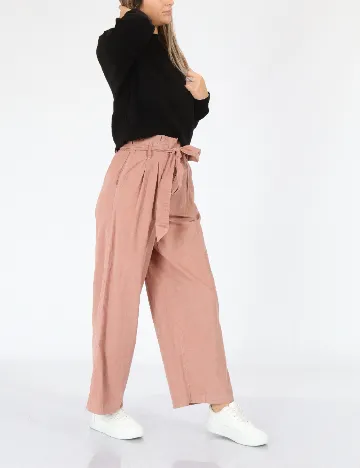 Pantaloni American Eagle, roz pudra