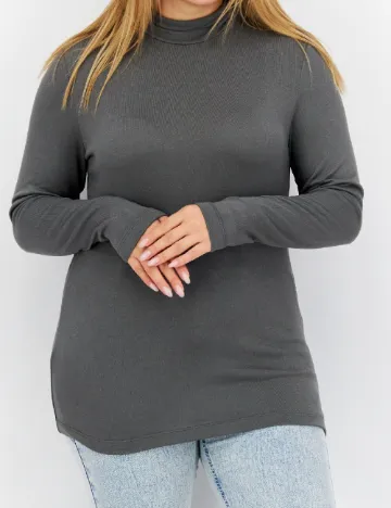 Bluza s.Oliver Plus Size, gri