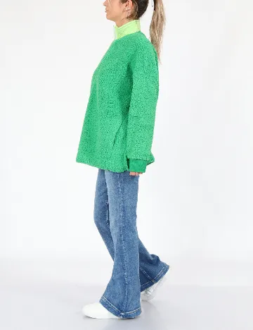 Pulover Oversize Aerie, verde