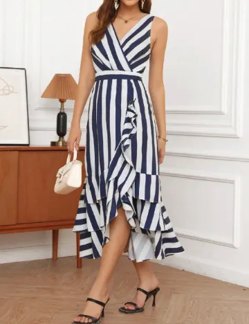 Rochie medie SHEIN, bleumarin Albastru