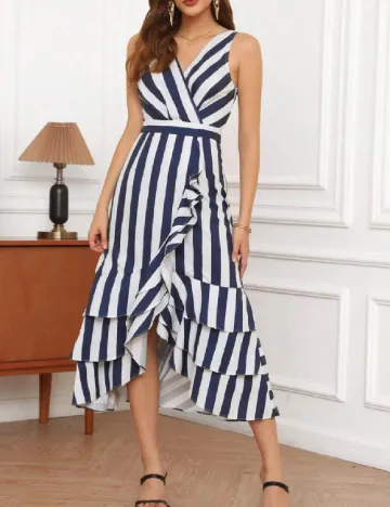 Rochie medie SHEIN, bleumarin Albastru