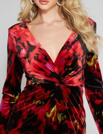 Rochie scurta Marciano Guess, rosu
