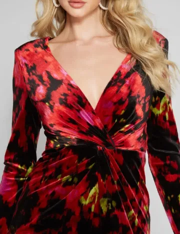 Rochie scurta Marciano Guess, rosu