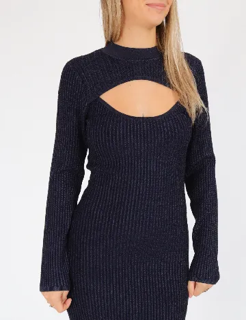 Rochie medie Marciano Guess, bleumarin