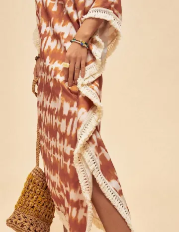 Rochie medie SHEIN, maro