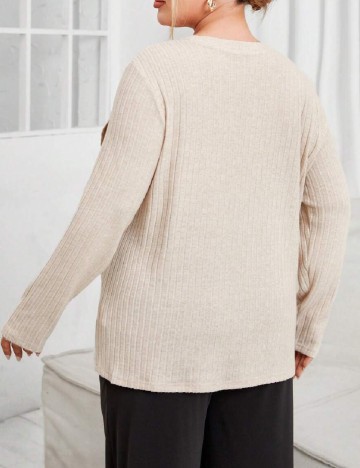 Bluza SHEIN CURVE, crem