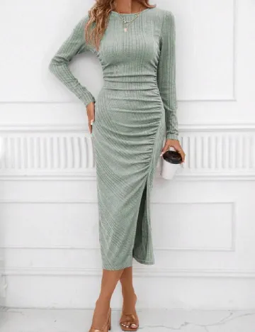 Rochie medie SHEIN, verde