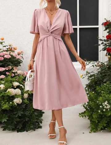 Rochie medie SHEIN, roz Roz