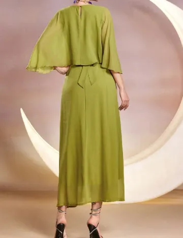 Rochie lunga SHEIN, verde