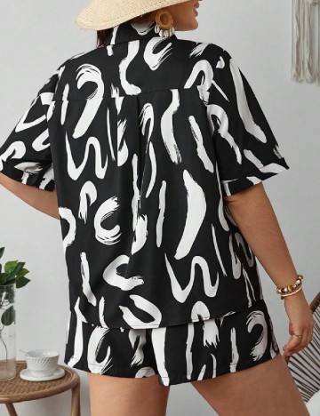 Compleu SHEIN CURVE, negru
