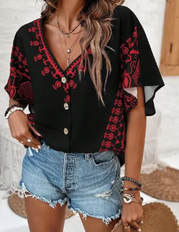 Camasa SHEIN, negru